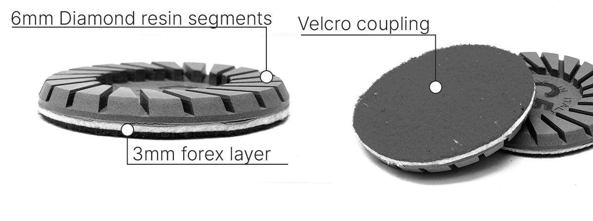 LEON GREEN X LINE LEON GREEN X LINE ø100mm Velcro HG Hyper Grinder 4