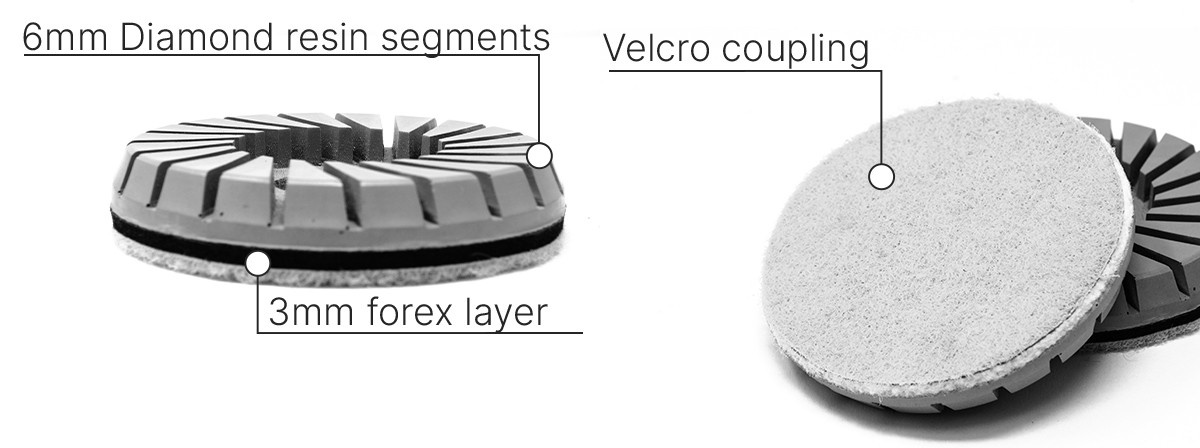 LEON GREEN X LINE LEON GREEN X LINE ø75mm Velcro HG Hyper Grinder 4